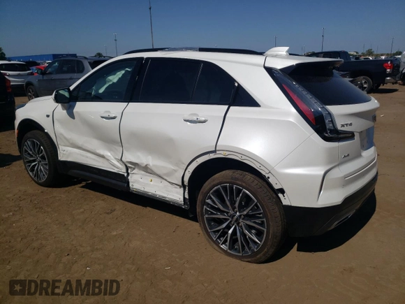 2024 Cadillac XT4 AWD Sport with VIN 1GYFZFR42RF207079, listed as a Copart auction lot 69275844 with 1,863 mi miles and Clean title. Bid and sale history available at DreamBid. Image 2.