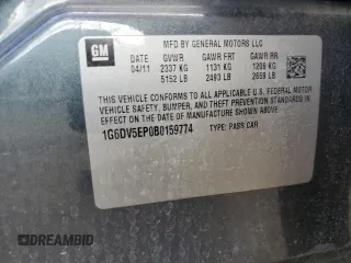 2011 Cadillac CTS-V z VIN 1G6DV5EP0B0159774, wystawiony jako Copart lot #74675704 z przebiegiem 126 830 mil mil oraz Szkoda całkowita • Salvage title. Historia ofert i sprzedaży dostępna na DreamBid. Obrazek 12.