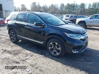 2019 Honda CR-V Touring with VIN 2HKRW2H95KH631787, listed as a IAAI auction lot 41844394 with 262,398 mi miles. Bid and sale history available at carsss.com. Image 1.