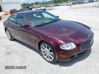 2007 Maserati Quattroporte z VIN ZAMFE39A670031803, wystawiony jako IAAI lot #42341941 z przebiegiem 27 565 mil mil oraz . Historia ofert i sprzedaży dostępna na DreamBid. Obrazek 1.