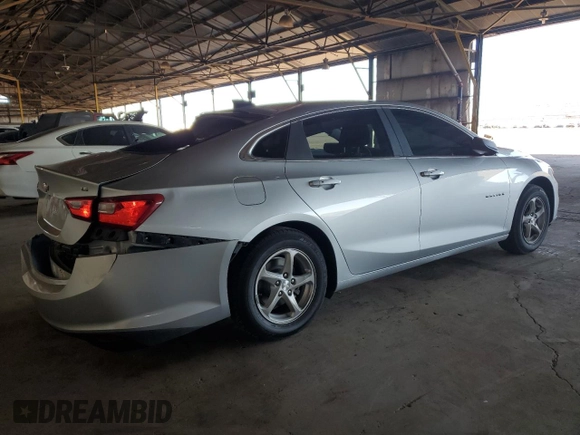 2016 Chevrolet Malibu LS с VIN 1G1ZB5ST2GF307515, выставлен на аукционе Copart как лот 44183185 с пробегом 61 146 миль миль и Списание • Salvage title. История ставок и продаж доступна на DreamBid. Изображение 3.