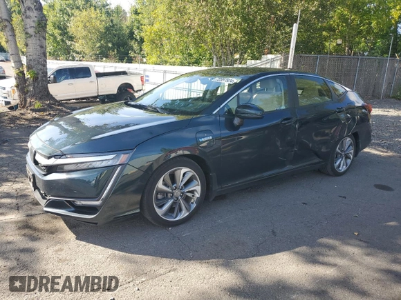 2018 Honda Clarity Plug-In Hybrid Touring with VIN JHMZC5F31JC017384, listed as a Copart auction lot 72557824 with 83,871 mi miles and Salvage Title. Bid and sale history available at carsss.com. Image 1.