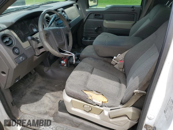 2009 Ford F-150 XL with VIN 1FTRF12W89KB56933, listed as a Copart auction lot 61101415 with 189,462 mi miles and Salvage title. Bid and sale history available at DreamBid. Image 7.