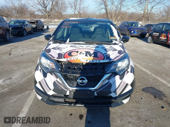 2017 Nissan Note S Plus with VIN 3N1CE2CP8HL368270, listed as a IAAI auction lot 41309690 with 150,335 mi miles and . Bid and sale history available at DreamBid. Image 6.