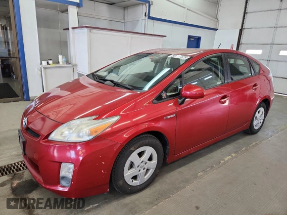 2010 Toyota Prius II z VIN JTDKN3DUXA0165578, wystawiony jako Copart lot #59407125 z przebiegiem 63 688 mil mil oraz Szkoda całkowita • Salvage title. Historia ofert i sprzedaży dostępna na DreamBid. Obrazek 1.