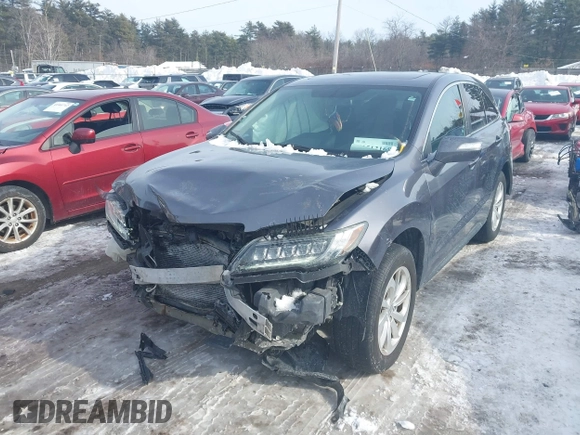 2017 Acura RDX w/Technology Pkg with VIN 5J8TB4H52HL017621, listed as a IAAI auction lot 41512169 with 105,029 mi miles. Bid and sale history available at carsss.com. Image 2.