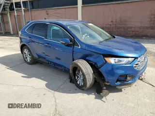 2021 Ford Edge Titanium with VIN 2FMPK4K98MBA18841, listed as a Copart auction lot 56207745 with 69,249 mi miles and Salvage title. Bid and sale history available at DreamBid. Image 4.