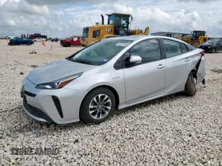 2019 Toyota Prius L Eco z VIN JTDKARFU1K3087896, wystawiony jako Copart lot #58654995 z przebiegiem 41 603 mil mil oraz Szkoda całkowita • Salvage title. Historia ofert i sprzedaży dostępna na DreamBid. Obrazek 1.