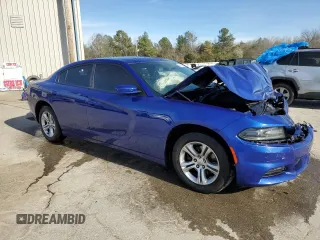 2019 Dodge Charger SXT with VIN 2C3CDXBG7KH745559, listed as a Copart auction lot 48002275 with 115,248 mi miles and Salvage title. Bid and sale history available at DreamBid. Image 4.