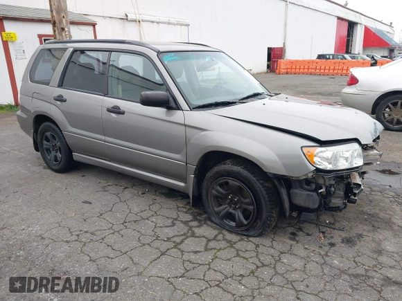 2006 Subaru Forester 2.5 X with VIN JF1SG63676H727305, listed as a IAAI auction lot 41338365 with 168,816 mi miles. Bid and sale history available at carsss.com. Image 1.