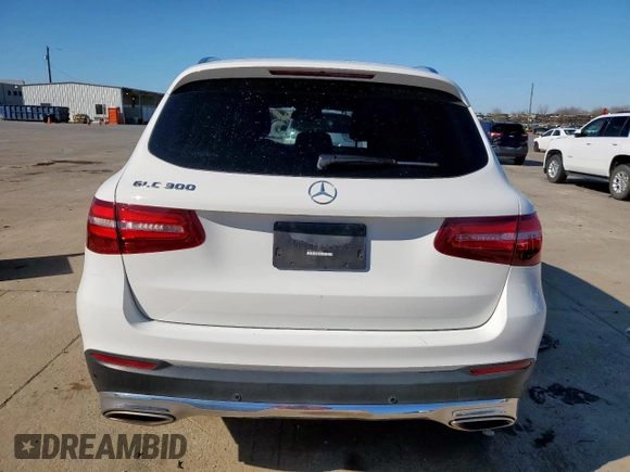 2018 Mercedes-Benz GLC with VIN WDC0G4JB5JV038552, listed as a Copart auction lot 49878755 with 70,196 mi miles and Salvage Title. Bid and sale history available at carsss.com. Image 6.