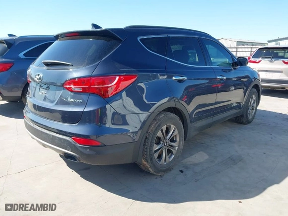 2016 Hyundai Santa Fe Sport with VIN 5XYZU3LBXGG307562, listed as a IAAI auction lot 41981150 with 126,359 mi miles. Bid and sale history available at carsss.com. Image 4.