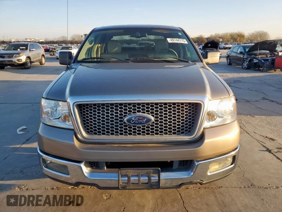 2005 Ford F-150 XLT with VIN 1FTPW12575FB65639, listed as a Copart auction lot 49744715 with 55,125 mi miles and Clean Title. Bid and sale history available at carsss.com. Image 5.