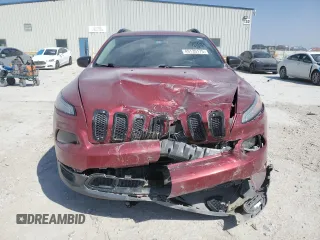2017 Jeep Cherokee Sport with VIN 1C4PJLAB6HW669413, listed as a Copart auction lot 49135175 with 92,534 mi miles and Salvage Title. Bid and sale history available at carsss.com. Image 5.