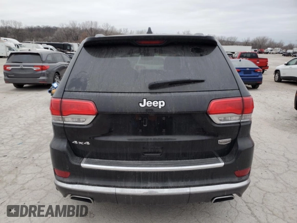 2020 Jeep Grand Cherokee Summit with VIN 1C4RJFJG6LC436941, listed as a Copart auction lot 86020954 with 58,080 mi miles and Salvage title. Bid and sale history available at DreamBid. Image 6.