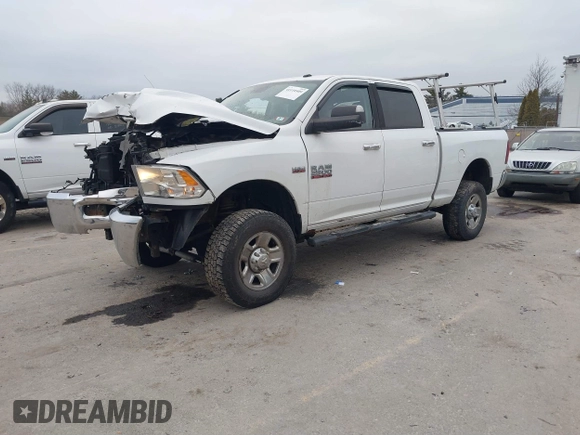 2015 Ram 2500 SLT with VIN 3C6TR5DT9FG662532, listed as a IAAI auction lot 41110509 with 161,486 mi miles. Bid and sale history available at carsss.com. Image 2.