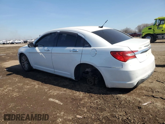 2013 Chrysler 200 Limited with VIN 1C3CCBCG2DN503261, listed as a Copart auction lot 49158285 with 186,902 mi miles and Salvage Title. Bid and sale history available at carsss.com. Image 2.