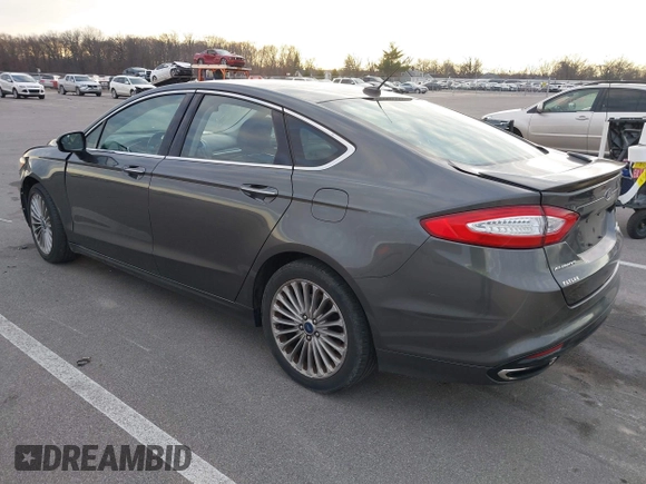 2016 Ford Fusion Titanium with VIN 3FA6P0K93GR316770, listed as a IAAI auction lot 41067390 with 139,818 mi miles. Bid and sale history available at carsss.com. Image 3.