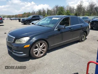 2012 Mercedes-Benz C 300 Sport with VIN WDDGF8BB6CA540760, listed as a Copart auction lot 63679585 with 199,160 mi miles and Salvage title. Bid and sale history available at DreamBid. Image 1.