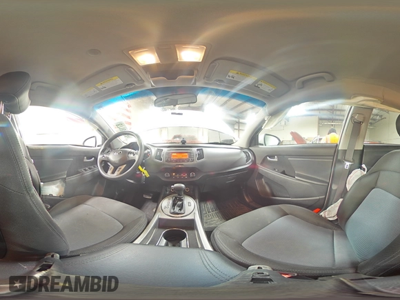 2016 Kia Sportage LX with VIN KNDPBCAC7G7848784, listed as a Copart auction lot 87183724 with 115,396 mi miles and Salvage Title. Bid and sale history available at carsss.com. Image 14.