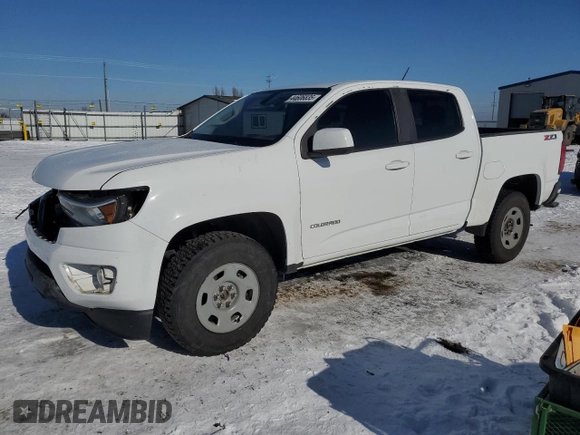 2018 Chevrolet Colorado 4WD Z71 z VIN 1GCGTDEN9J1140707, wystawiony jako Copart lot #44606835 z przebiegiem 109 635 mil mil oraz Szkoda całkowita • Salvage title. Historia ofert i sprzedaży dostępna na DreamBid. Obrazek 1.