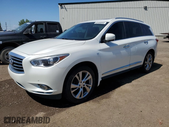 2015 Infiniti QX60 z VIN 5N1AL0MM1FC529629, wystawiony jako Copart lot #63456955 z przebiegiem 173 993 mil mil oraz Czysty tytuł • Clean title. Historia ofert i sprzedaży dostępna na DreamBid. Obrazek 1.
