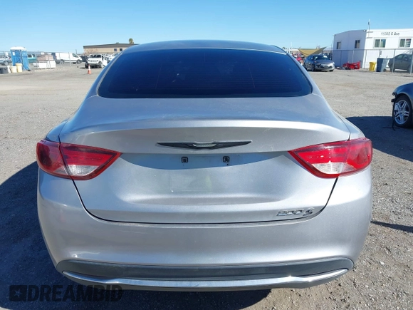 2015 Chrysler 200 Limited with VIN 1C3CCCAB3FN648003, listed as a IAAI auction lot 41859467 with 111,880 mi miles. Bid and sale history available at carsss.com. Image 16.