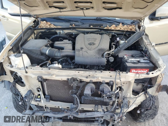 2018 Toyota Tacoma SR5 with VIN 5TFAZ5CN5JX055759, listed as a Copart auction lot 51343825 with 95,864 mi miles and Salvage Title. Bid and sale history available at DreamBid. Image 12.
