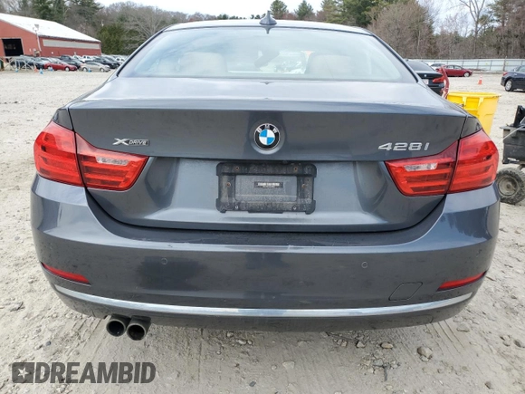 2015 BMW 4 Series 428i xDrive z VIN WBA3N9C55FK246501, wystawiony jako Copart lot #50233985 z przebiegiem 139 234 mil mil oraz Czysty tytuł • Clean title. Historia ofert i sprzedaży dostępna na DreamBid. Obrazek 6.