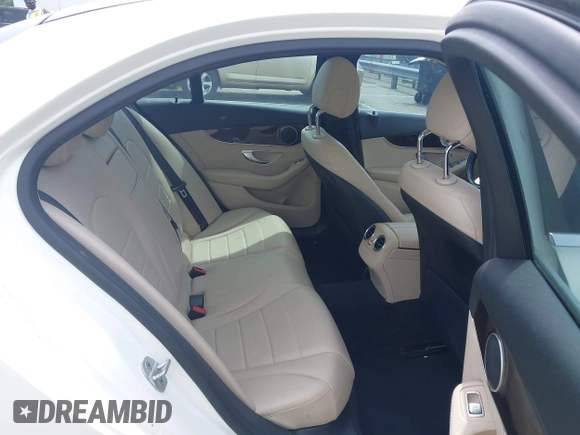 2016 Mercedes-Benz C 300 with VIN 55SWF4JB8GU096616, listed as a IAAI auction lot 42281665 with 104,838 mi miles and . Bid and sale history available at DreamBid. Image 8.