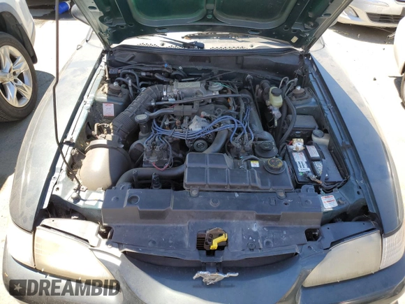 1998 Ford Mustang GT with VIN 1FAFP45X9WF103156, listed as a Copart auction lot 61475414 with 79,714 mi miles and Salvage Title. Bid and sale history available at carsss.com. Image 11.