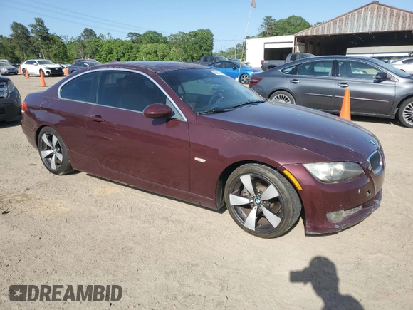2008 BMW 3 Series 328i with VIN WBAWB33578P135618, listed as a Copart auction lot 52967315 with 179,640 mi miles and Clean Title. Bid and sale history available at carsss.com. Image 4.