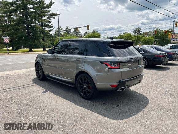 2018 Land Rover Range Rover Sport z VIN SALWR2RE5JA191333, wystawiony jako Copart lot #59612505 z przebiegiem 96 787 mil mil oraz Czysty tytuł • Clean title. Historia ofert i sprzedaży dostępna na DreamBid. Obrazek 3.