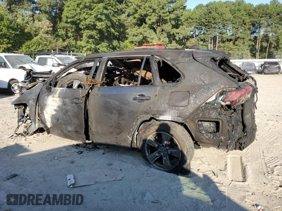 2022 Toyota RAV4 with VIN NOVIN70666034, listed as a Copart auction lot 70666034 with Not provided miles and Non repairable. Bid and sale history available at DreamBid. Image 2.