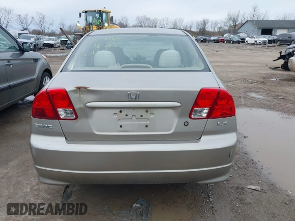 2005 Honda Civic LX with VIN 1HGES16555L000205, listed as a IAAI auction lot 41957842 with 202,394 mi miles and . Bid and sale history available at DreamBid. Image 16.