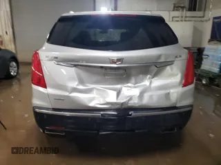2018 Cadillac XT5 AWD with VIN 1GYKNBRS6JZ193224, listed as a Copart auction lot 44047695 with 105,654 mi miles and Salvage title. Bid and sale history available at DreamBid. Image 6.