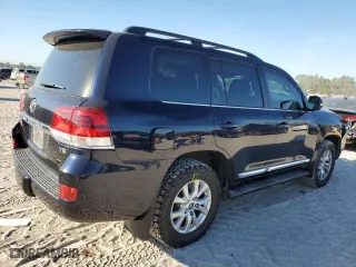 2018 Toyota Land Cruiser with VIN JTMCY7AJ4J4067877, listed as a Copart auction lot 77243534 with 92,060 mi miles and Salvage Title. Bid and sale history available at carsss.com. Image 3.