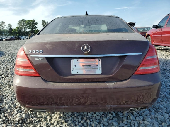 2011 Mercedes-Benz S-Class S 550 with VIN WDDNG7BB1BA389484, listed as a Copart auction lot 53837325 with 143,006 mi miles and Clean Title. Bid and sale history available at carsss.com. Image 6.