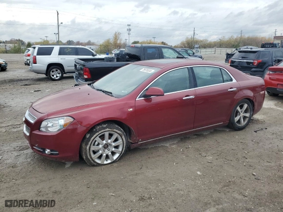 2008 Chevrolet Malibu LTZ with VIN 1G1ZK57B58F256402, listed as a Copart auction lot 78976534 with 193,865 mi miles and Non Repairable. Bid and sale history available at carsss.com. Image 1.