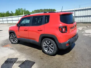 2018 Jeep Renegade Latitude with VIN ZACCJABB3JPG86304, listed as a Copart auction lot 52539445 with 80,200 mi miles and Salvage Title. Bid and sale history available at DreamBid. Image 2.