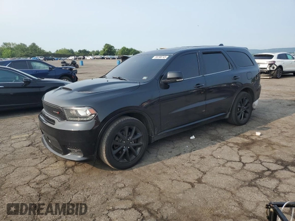 2018 Dodge Durango R/T with VIN 1C4SDJCT5JC434908, listed as a Copart auction lot 59798745 with 99,998 mi miles and Salvage title. Bid and sale history available at DreamBid. Image 1.