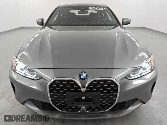 2024 BMW 4 Series 430i z VIN WBA53AP07RCN92336, wystawiony jako Copart lot #83991154 z przebiegiem 28 581 mil mil oraz Czysty tytuł • Clean title. Historia ofert i sprzedaży dostępna na DreamBid. Obrazek 5.