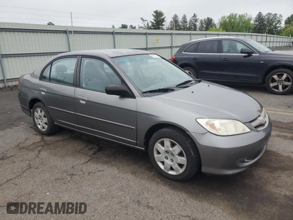2004 Honda Civic LX z VIN 2HGES16524H630629, wystawiony jako Copart lot #55741345 z przebiegiem 128 216 mil mil oraz Czysty tytuł • Clean title. Historia ofert i sprzedaży dostępna na DreamBid. Obrazek 4.