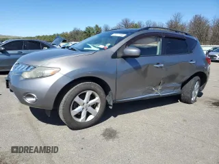 2009 Nissan Murano SL with VIN JN8AZ18W79W140649, listed as a Copart auction lot 51017184 with 135,056 mi miles and Salvage Title. Bid and sale history available at carsss.com. Image 1.