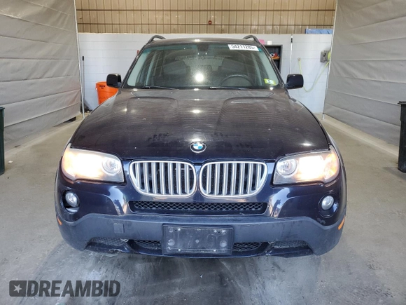 2008 BMW X3 3.0si with VIN WBXPC934X8WJ14849, listed as a Copart auction lot 54211285 with 190,793 mi miles and Salvage title. Bid and sale history available at DreamBid. Image 5.