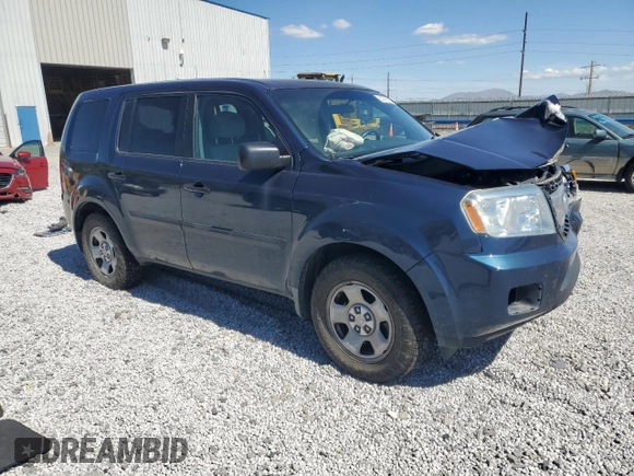 2010 Honda Pilot LX z VIN 5FNYF4H21AB011834, wystawiony jako Copart lot #54786115 z przebiegiem 167 653 mil mil oraz Szkoda całkowita • Salvage title. Historia ofert i sprzedaży dostępna na DreamBid. Obrazek 4.