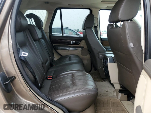 2013 Land Rover Range Rover Sport HSE Lux with VIN SALSK2D42DA799459, listed as a Copart auction lot 54314655 with 122,968 mi miles and Salvage Title. Bid and sale history available at DreamBid. Image 11.