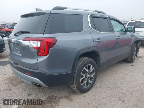 2021 GMC Acadia SLE with VIN 1GKKNKLS0MZ103718, listed as a IAAI auction lot 41511173 with 51,047 mi miles and . Bid and sale history available at DreamBid. Image 4.