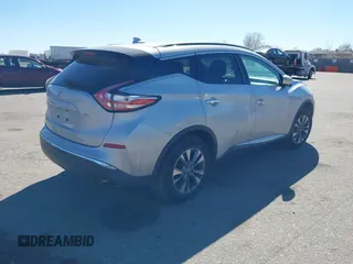 2018 Nissan Murano S with VIN 5N1AZ2MG2JN135283, listed as a IAAI auction lot 41707260 with 137,732 mi miles and . Bid and sale history available at DreamBid. Image 4.