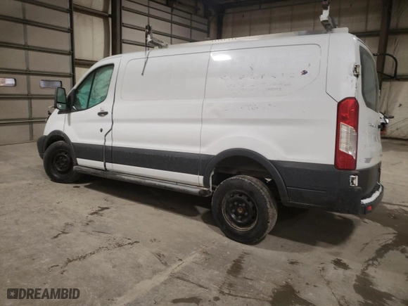 2018 Ford Transit Van with VIN 1FTYR1ZM0JKB37885, listed as a Copart auction lot 41970135 with NaN miles and Salvage Title. Bid and sale history available at carsss.com. Image 2.